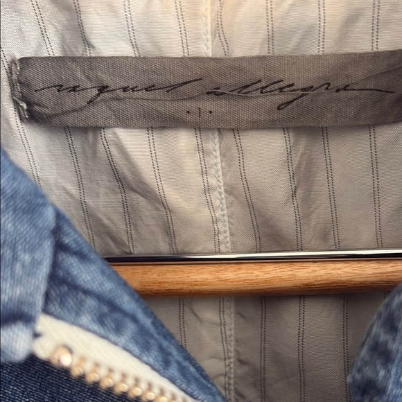 Raquel Allegra Blue Jean Jacket - Picture 3 of 10